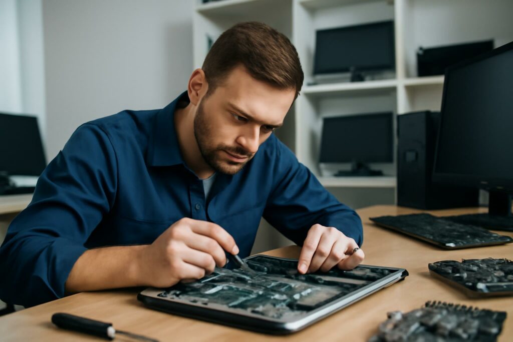 4 erros no superaquecimento de notebook que a manutenção preventiva evita 1 Ilustração sobre superaquecimento de notebook